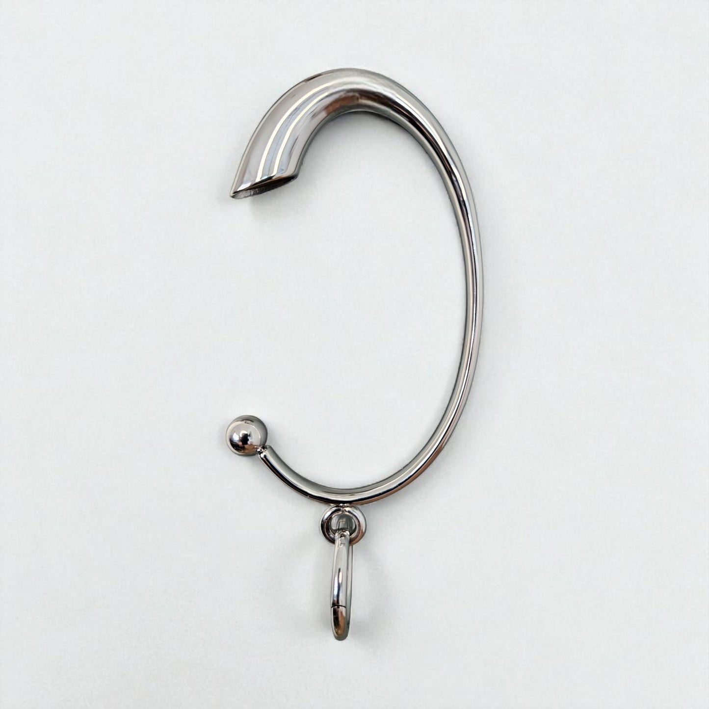 Taschenhalter für den Tisch - Metallfinish silber