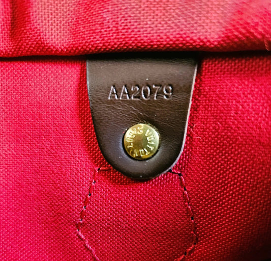 Erklärung Louis Vuitton Data Code zur Echtheit der Tasche