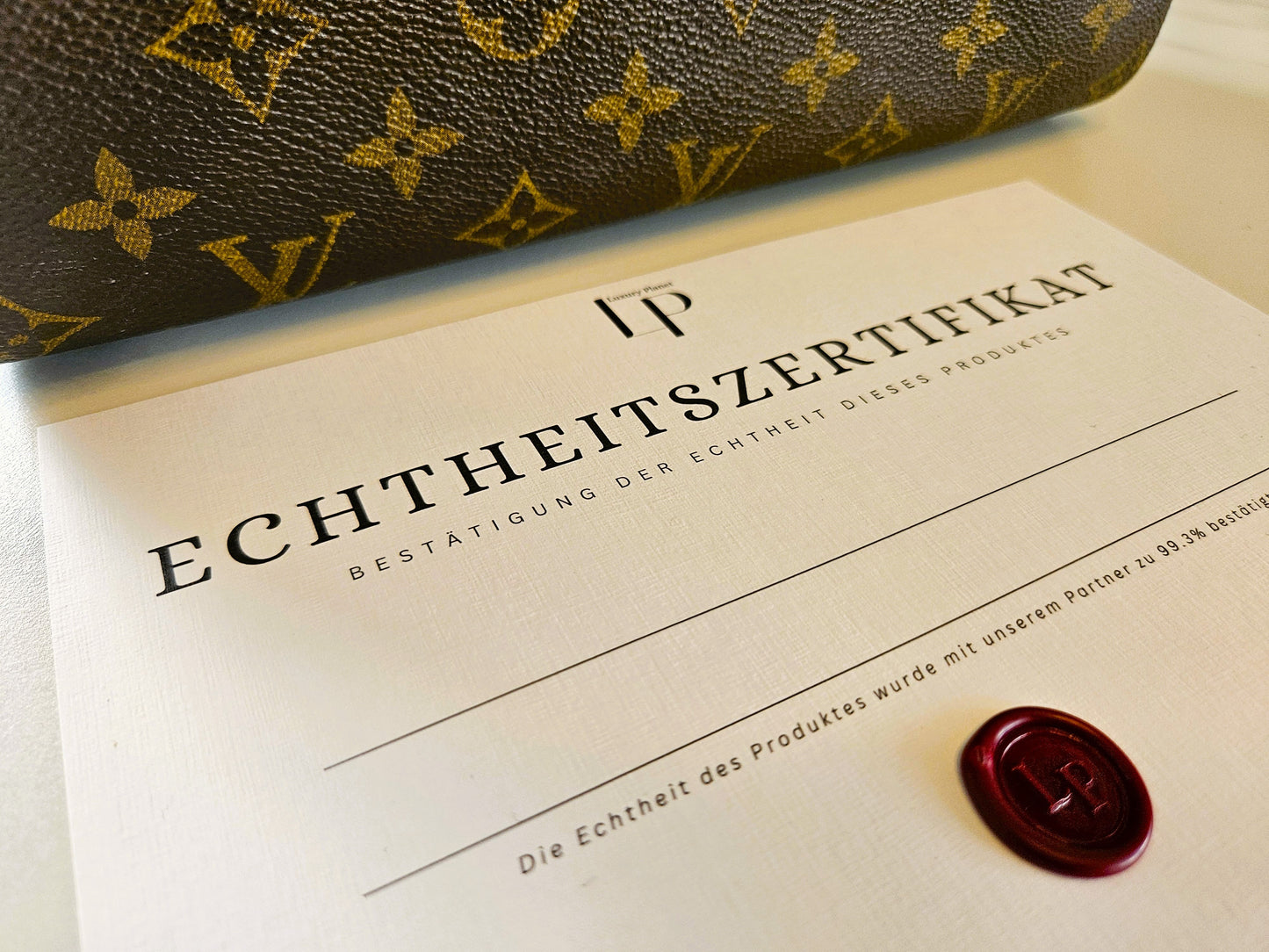 Luxushandtasche Echtheitszertifikat