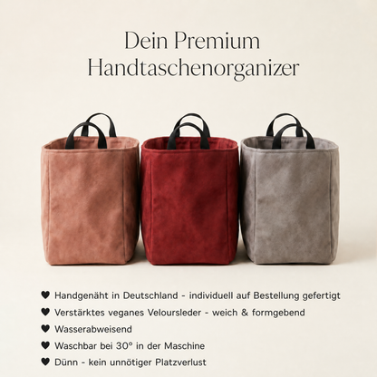 Handtaschen Organizer - hochwertig, passgenau, handgefertigt